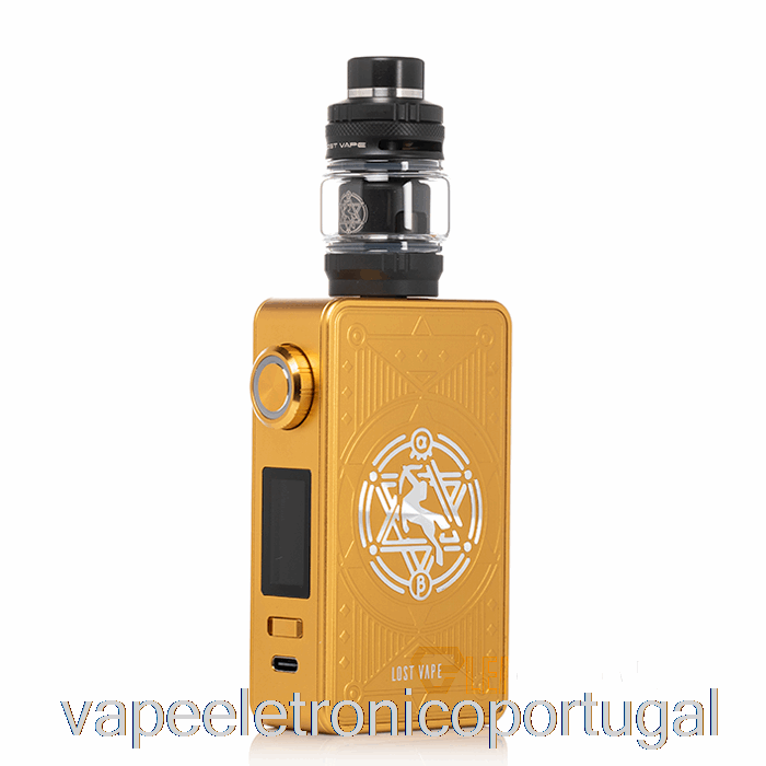 Vape Eletrônico Perdido Vape Centaurus M200 Starter Kit Cavaleiro De Ouro